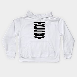 Tuesday lettering Kids Hoodie